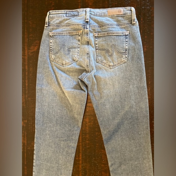 AG Adriano Goldschmied Size 25 Prima Cigarette Leg Jeans Medium Wash Preppy NWT - Picture 5 of 12